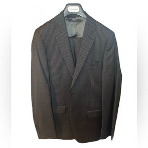 Calvin Klein Pinstripe Suit